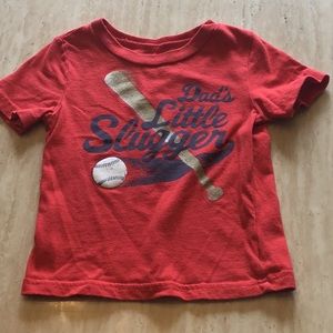 BOGO 50% off boys clothing. Baseball T-shirt 2T